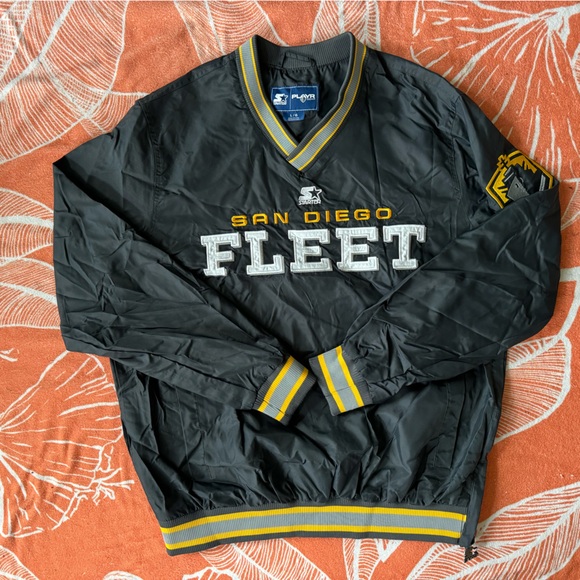 STARTER San Diego Fleet V-Neck Pullover - Picture 1 of 9